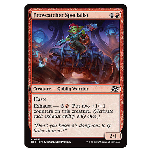 Prowcatcher Specialist 0142 card from the Magic The Gathering set Aetherdrift