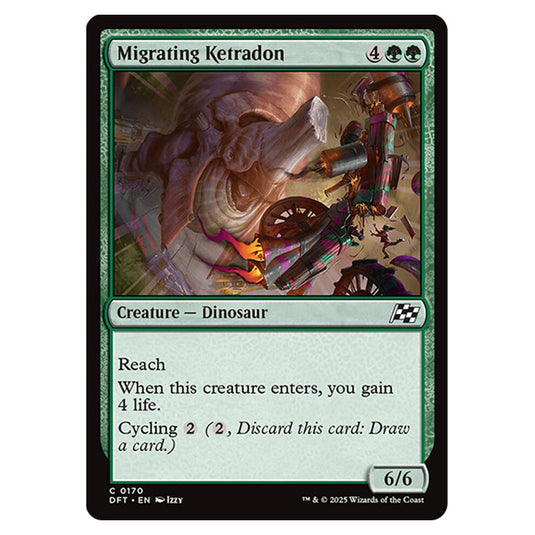 Migrating Ketradon 0170 card from the Magic The Gathering set Aetherdrift