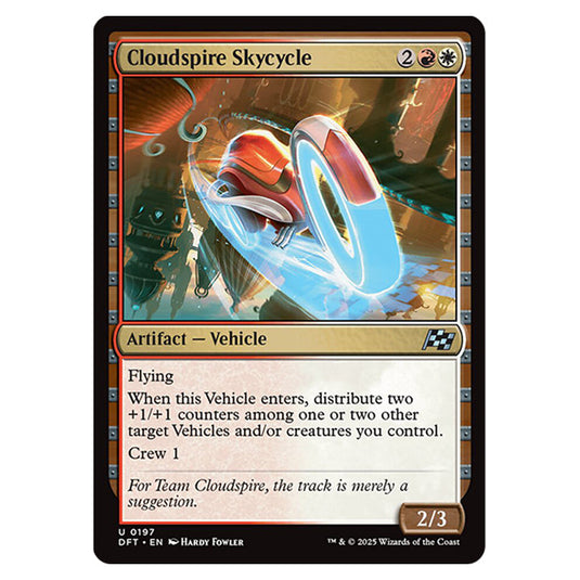 Cloudspire Skycycle 0197 card from the Magic The Gathering set Aetherdrift