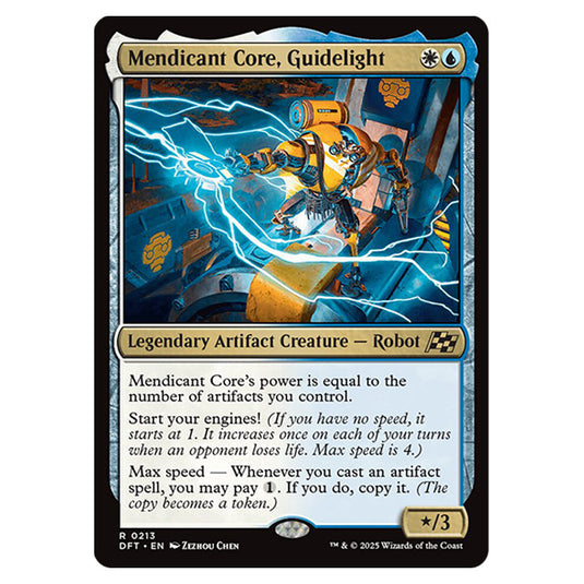 Mendicant Core, Guidelight 0213 card from the Magic The Gathering set Aetherdrift