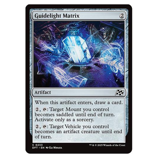 Guidelight Matrix 0233 card from the Magic The Gathering set Aetherdrift