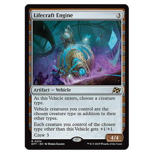 Lifecraft Engine 0234 card from the Magic The Gathering set Aetherdrift
