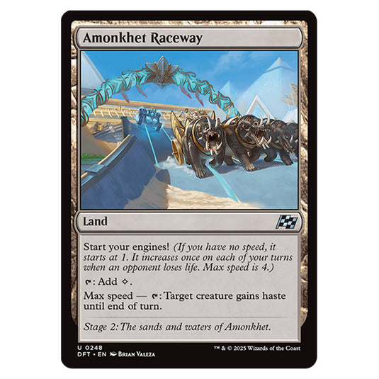 Amonkhet Raceway 0248 card from the Magic The Gathering set Aetherdrift