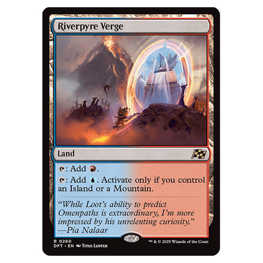 Riverpyre Verge 0260 card from the Magic The Gathering set Aetherdrift