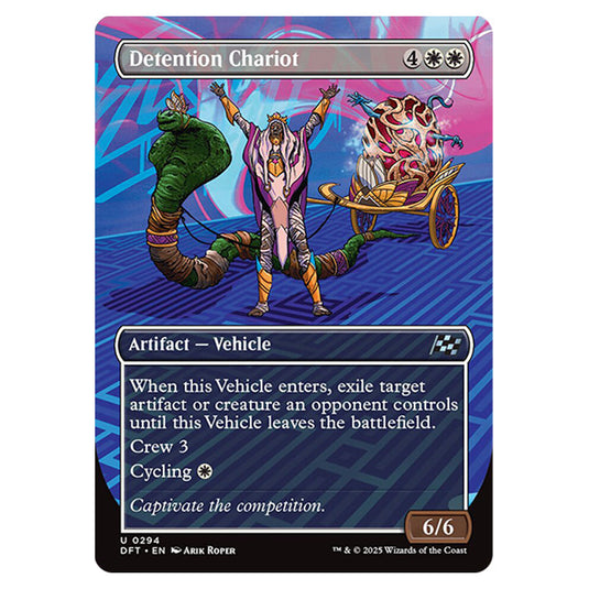 Detention Chariot 0294 card from the Magic The Gathering set Aetherdrift