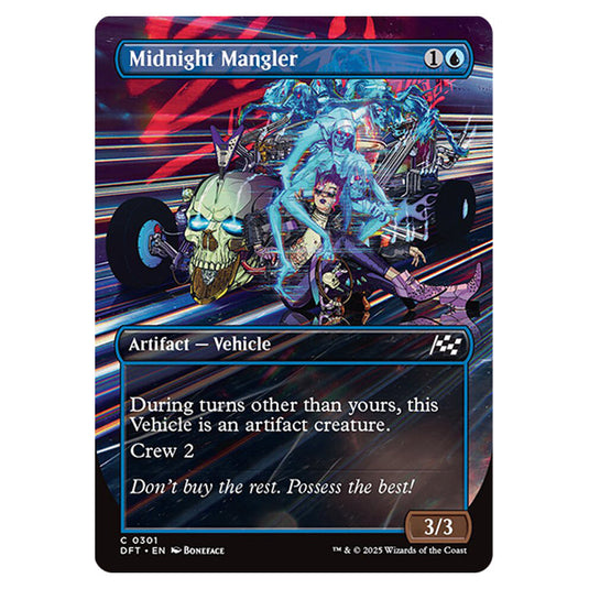Midnight Mangler 0301 card from the Magic The Gathering set Aetherdrift