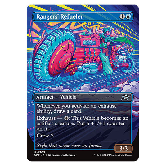 Rangers' Refueler 0303 card from the Magic The Gathering set Aetherdrift