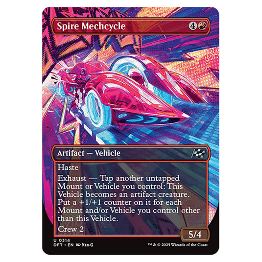 Spire Mechcycle 0314 card from the Magic The Gathering set Aetherdrift