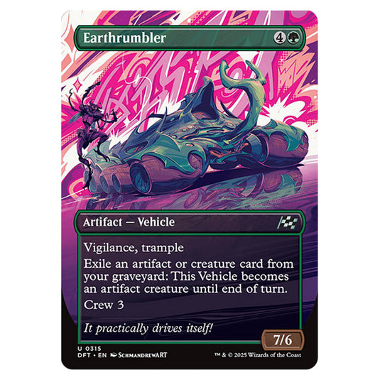 Earthrumbler 0315 card from the Magic The Gathering set Aetherdrift