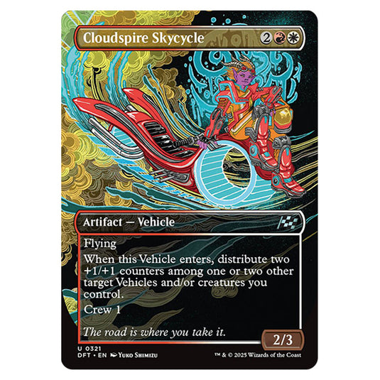 Cloudspire Skycycle 0321 card from the Magic The Gathering set Aetherdrift