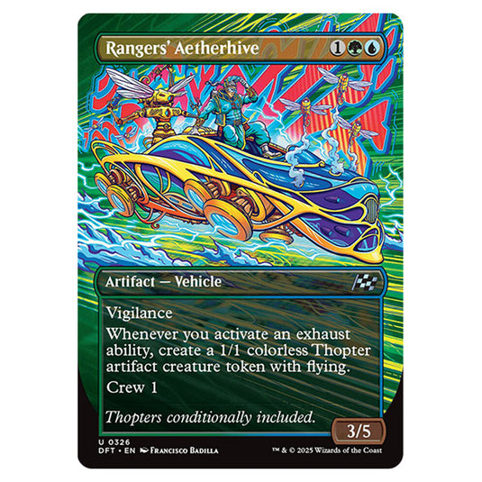 Rangers' Aetherhive 0326 card from the Magic The Gathering set Aetherdrift