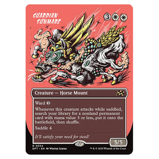 Guardian Sunmare 0334 card from the Magic The Gathering set Aetherdrift