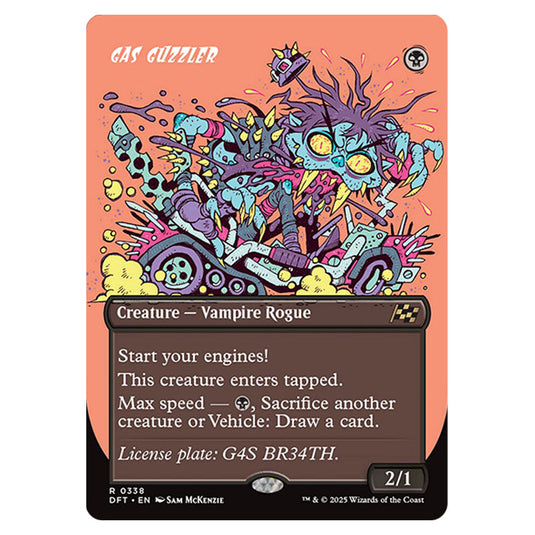 Gas Guzzler 0338 card from the Magic The Gathering set Aetherdrift