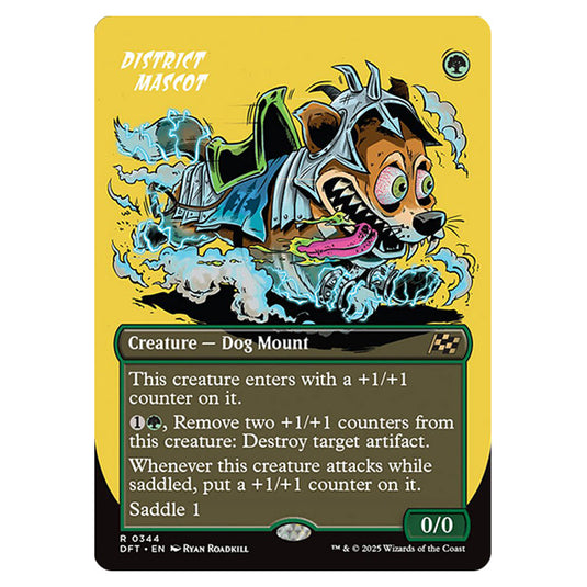 District Mascot 0344 card from the Magic The Gathering set Aetherdrift