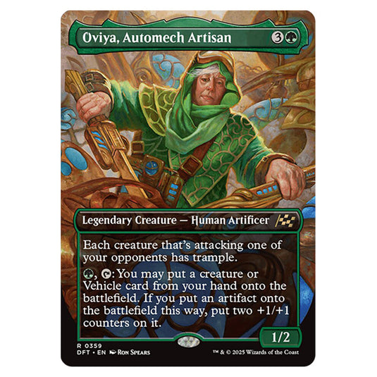 Oviya, Automech Artisan 0359 card from the Magic The Gathering set Aetherdrift