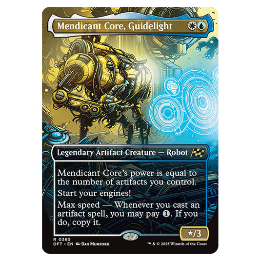 Mendicant Core, Guidelight 0365 card from the Magic The Gathering set Aetherdrift