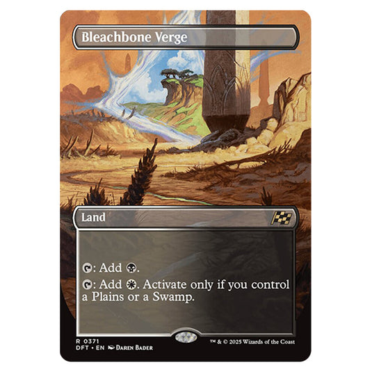 Bleachbone Verge 0371 card from the Magic The Gathering set Aetherdrift