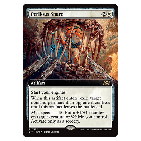 Perilous Snare 0377 card from the Magic The Gathering set Aetherdrift