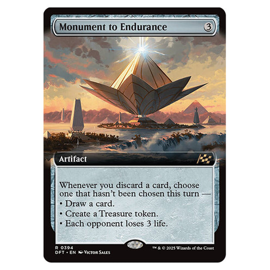 Monument to Endurance 0394 card from the Magic The Gathering set Aetherdrift