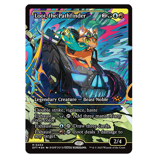 Loot, the Pathfinder 0404 card from the Magic The Gathering set Aetherdrift