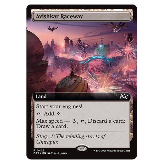 Avishkar Raceway 0425 card from the Magic The Gathering set Aetherdrift