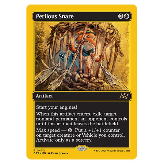 Perilous Snare 0430 card from the Magic The Gathering set Aetherdrift