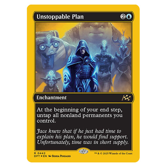 Unstoppable Plan 0442 card from the Magic The Gathering set Aetherdrift