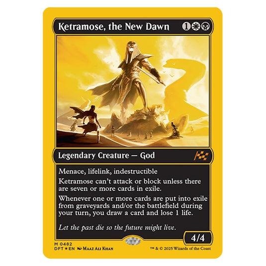 Ketramose, the New Dawn 0482 card from the Magic The Gathering set Aetherdrift