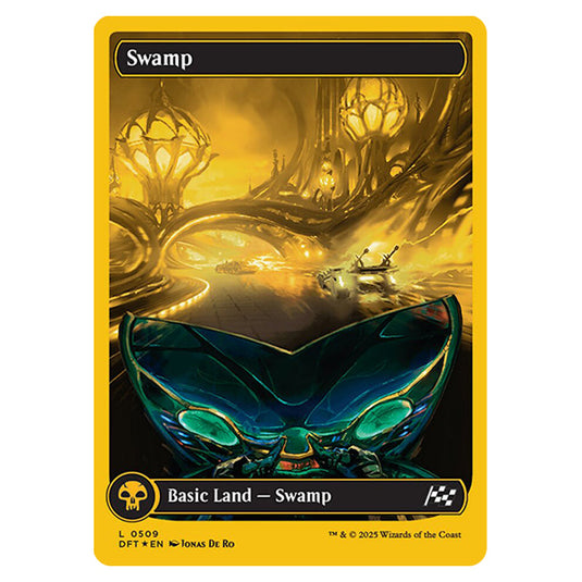 Swamp 0509 card from the Magic The Gathering set Aetherdrift