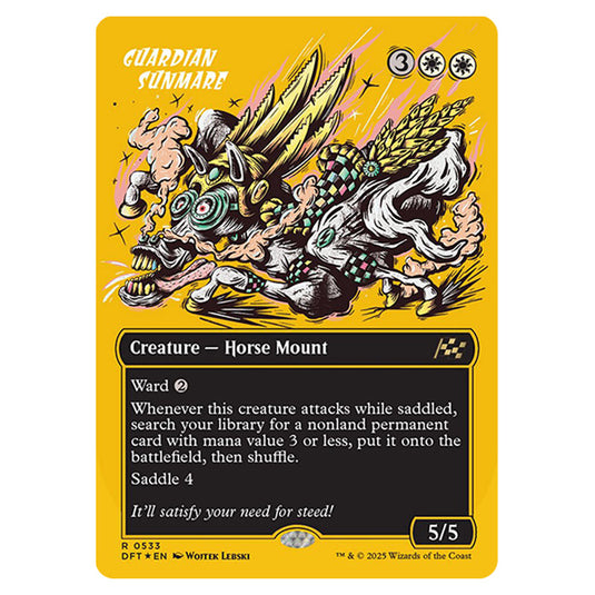 Guardian Sunmare 0533 card from the Magic The Gathering set Aetherdrift