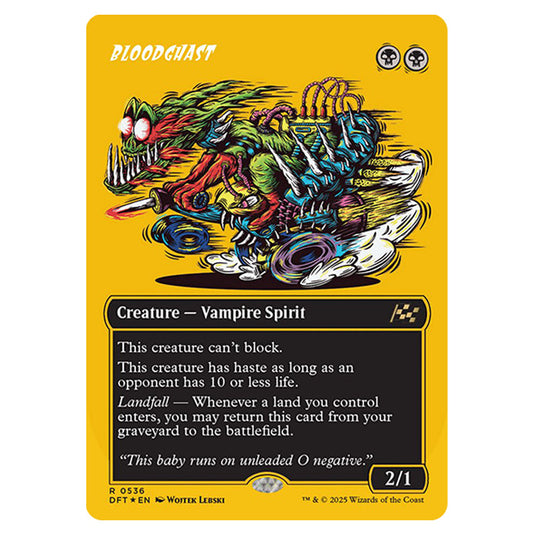 Bloodghast 0536 card from the Magic The Gathering set Aetherdrift