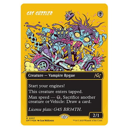Gas Guzzler 0537 card from the Magic The Gathering set Aetherdrift