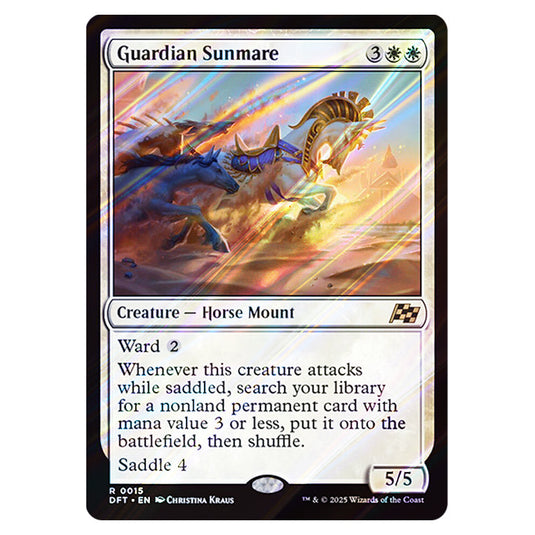 Guardian Sunmare 0015 card from the Magic The Gathering set Aetherdrift