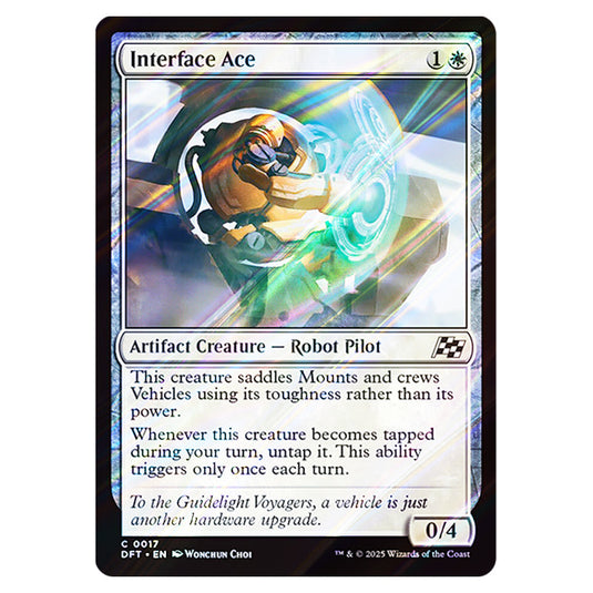 Interface Ace 0017 card from the Magic The Gathering set Aetherdrift