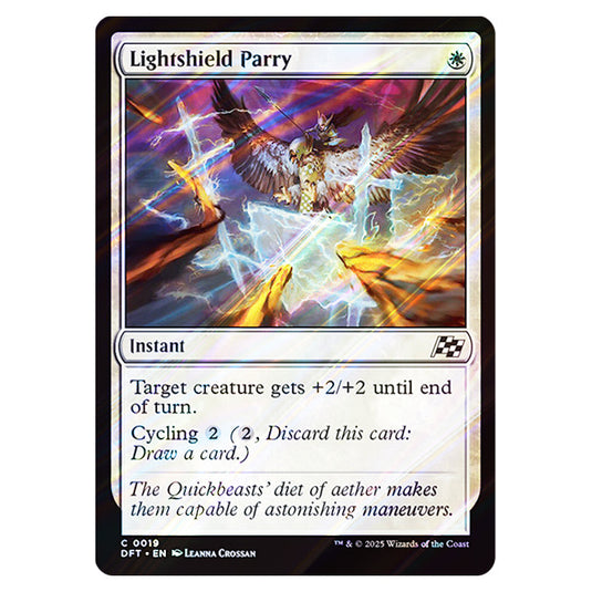 Lightshield Parry 0019 card from the Magic The Gathering set Aetherdrift