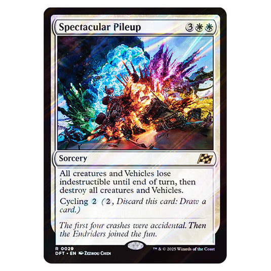 Spectacular Pileup 0029 card from the Magic The Gathering set Aetherdrift