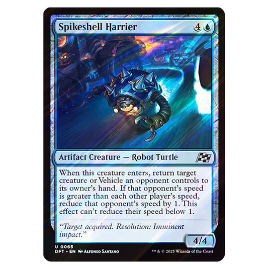 Spikeshell Harrier 0065 card from the Magic The Gathering set Aetherdrift