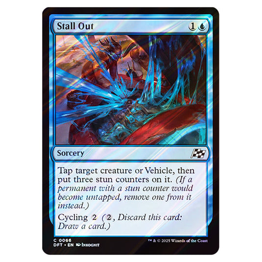 Stall Out 0066 card from the Magic The Gathering set Aetherdrift