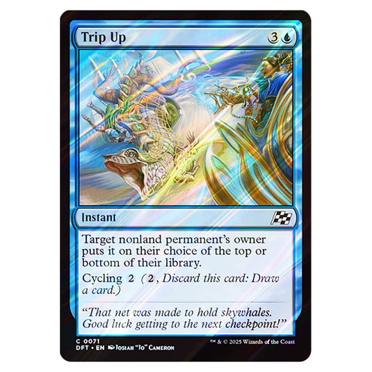 Trip Up 0071 card from the Magic The Gathering set Aetherdrift
