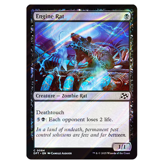 Engine Rat 0084 card from the Magic The Gathering set Aetherdrift