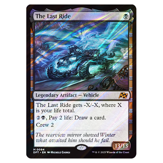 The Last Ride 0094 card from the Magic The Gathering set Aetherdrift