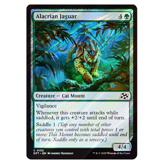 Alacrian Jaguar 0152 card from the Magic The Gathering set Aetherdrift