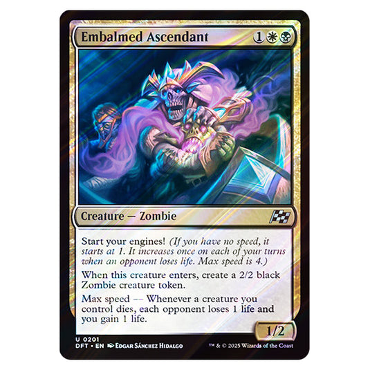 Embalmed Ascendant 0201 card from the Magic The Gathering set Aetherdrift