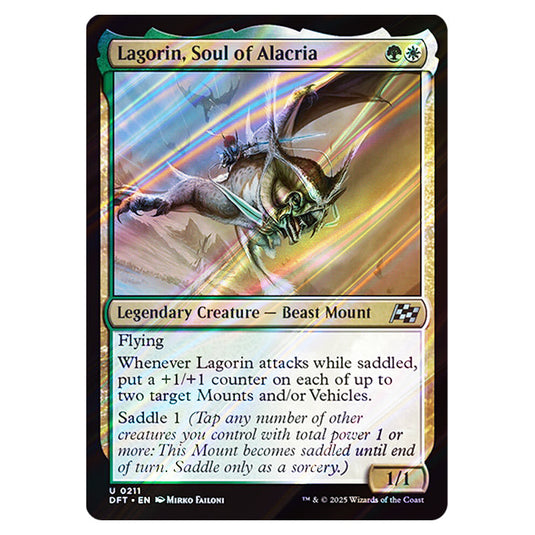 Lagorin, Soul of Alacria 0211 card from the Magic The Gathering set Aetherdrift