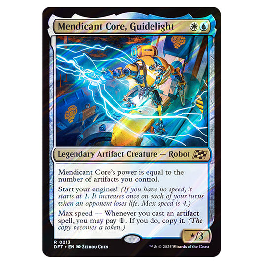 Mendicant Core, Guidelight 0213 card from the Magic The Gathering set Aetherdrift