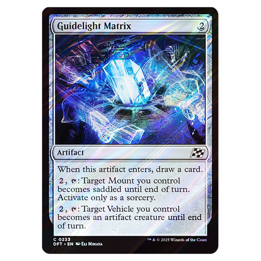 Guidelight Matrix 0233 card from the Magic The Gathering set Aetherdrift