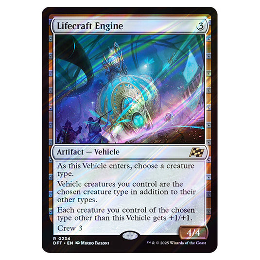 Lifecraft Engine 0234 card from the Magic The Gathering set Aetherdrift