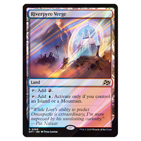 Riverpyre Verge 0260 card from the Magic The Gathering set Aetherdrift