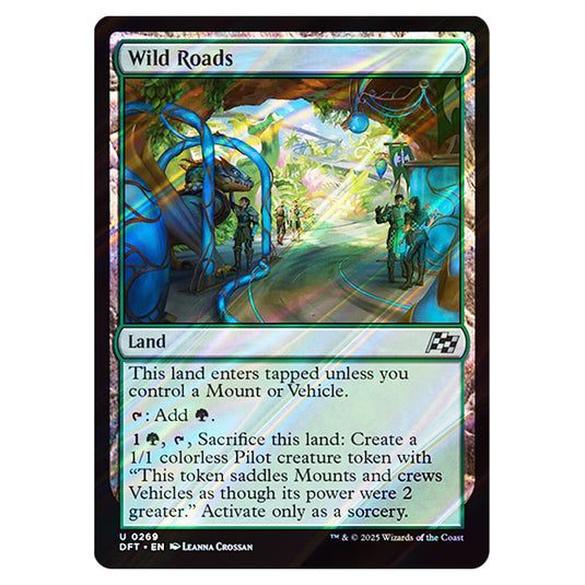 Wild Roads 0269 card from the Magic The Gathering set Aetherdrift