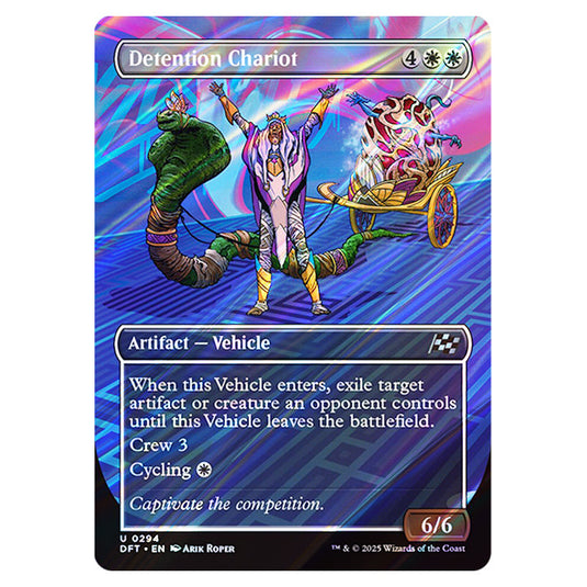 Detention Chariot 0294 card from the Magic The Gathering set Aetherdrift